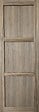 GD MENUISERIES - Porte Coulissante bois Frake 3 Panneaux H204 x L73 cm - vignette