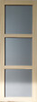 GD MENUISERIES - Porte Coulissante Ayous 3 Panneaux Gris Clair H204 x L83 cm - vignette