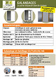 GD MENUISERIES - Porte Coulissante bois Ayous 3 Panneaux H204 x L93 cm, Galandage, kit finition - vignette