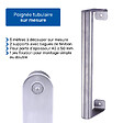 HERACLES - Kit complet poignée tubulaire sur mesure droit inox 304 â€“ HERACLES - B-INOX-PAFIX98 - vignette