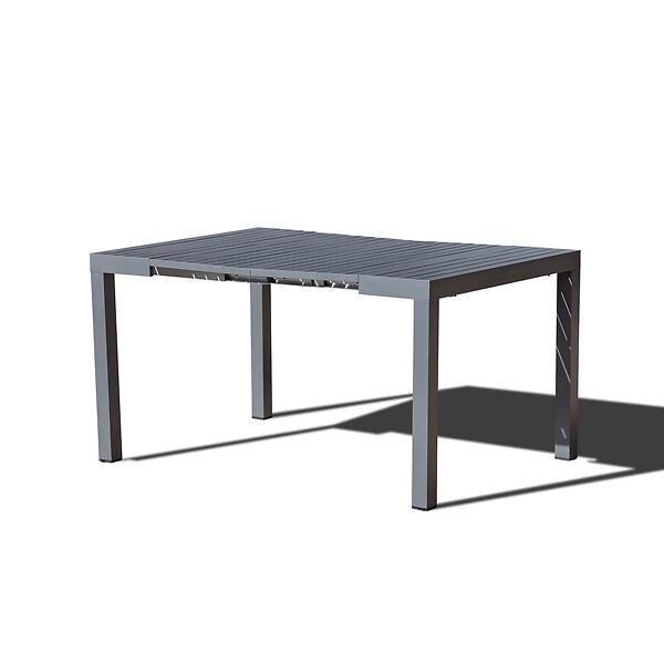 CONCEPT USINE - Console extensible 2 à 6 places en aluminium OLHAO - large