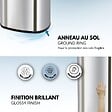 KITCHEN MOVE - Poubelle automatique inox MAJESTIC argent 68L - vignette