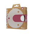 TIBELEC - Plafonnier métal rond blanc 3 câbles D.120MM - vignette
