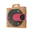 TIBELEC - Plafonnier métal rond finition titane 3 câbles Diam.120mm - vignette