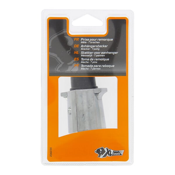 XLPTOOLS - Prise métal remorque 7 broches mâle XLPTOOLS - large