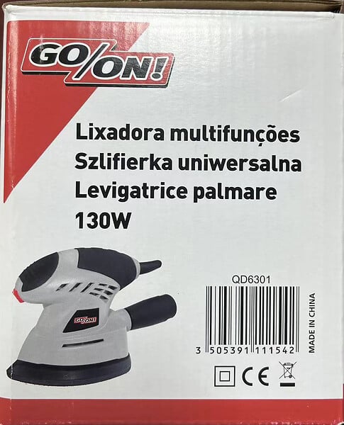 GO/ON - Ponceuse Delta 130W - large