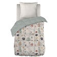 PAPILLON - Ensemble couette Polisson - 140x200cm + taie 60x60cm - vignette