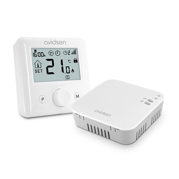 AVIDSEN - Thermostat connecté HomeFlow WL - WiFi - Régulation - large