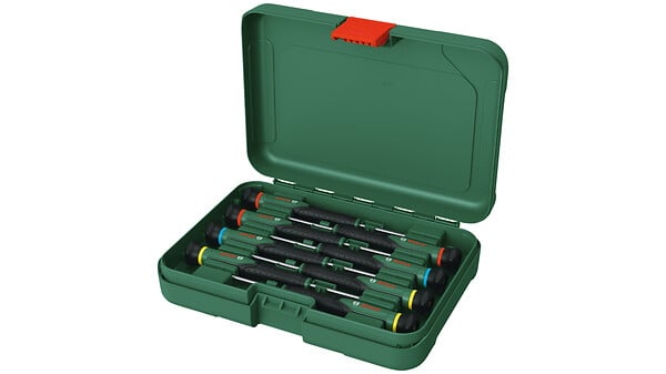 BOSCH - Set de tournevis de précision 8 pièces - large