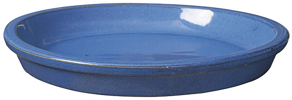 DEROMA - Soucoupe en terre cuite émaillée Fun - Diam.24,7cm - large