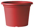 DEROMA - Pot de fleurs Cilindro Day R - Rouge - Diam.35cm - vignette