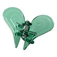 SCHEURICH - Clip Orchid Clip 152 - Vert transparent - Lot de 6 - vignette