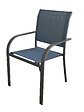 Fauteuil de jardin empilable Solena - Bleu - vignette