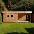 HABRITA - Abri de jardin bois Douglas Dinan - L.575xP.300xH.235cm - vignette