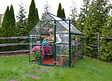 PALRAM - Canopia Serre de jardin Harmony 4,6m² Verte - vignette