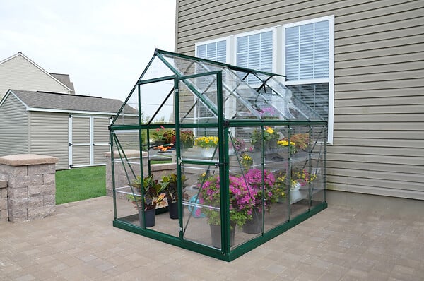 PALRAM - Canopia Serre de jardin Harmony 4,6m² Verte - large