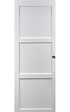 GD MENUISERIES - Porte Coulissante Korya Blanc 3 panneaux H204 x L93 cm, Coquilles - vignette