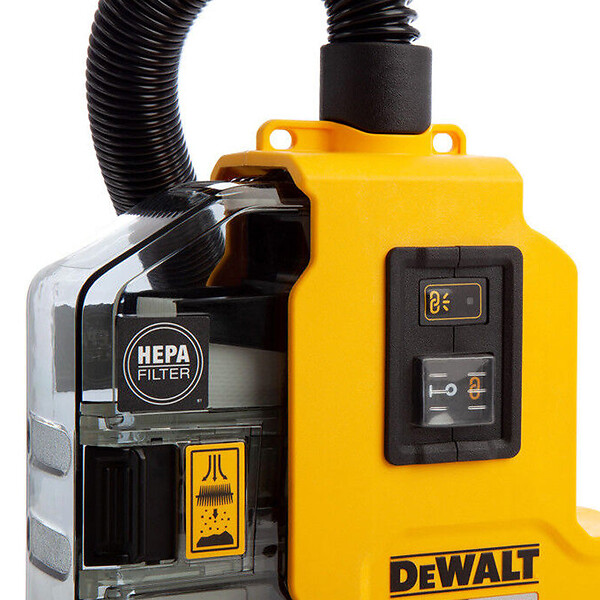 DEWALT - Aspirateur Portable XR 18V Brushless DEWALT DWH161N-XJ (sans batterie) - large