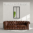 MON MARCHE DECO - Verrière Atelier 2 Carreaux - Déjà Montée - Noir Mat - vignette