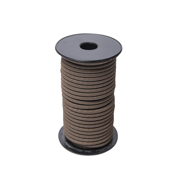 WERKAPRO - Tendeur marron  en bobine de 20 mètres Ø 6 mm - large