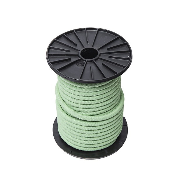 WERKAPRO - Tendeur vert  en bobine de 20 mètres Ø 8 mm - large
