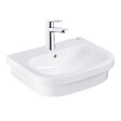 GROHE - Vasque à poser Euro Ceramic 60cm + Mitigeur lavabo M BauLoop Chromé - vignette