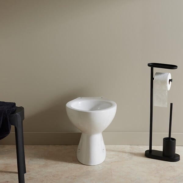 GODART - Cuvette WC à alimentation indépendante sortie verticale Atlas - large