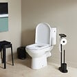 PLANETE BAIN - Pack WC à poser sortie horizontale sans bride - City - vignette