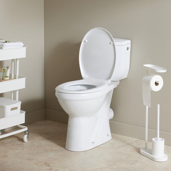 PLANETE BAIN - Pack WC surélevé SH blanc - sortie horizontale - large