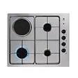 ELECTROLUX - plaque de cuisson mixte 60cm 4 feux acier inox - EGL62821OX - vignette