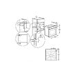 ELECTROLUX - Four Intégrable 72l 60cm Pyrolyse Inox - EBF4P46X2 - vignette