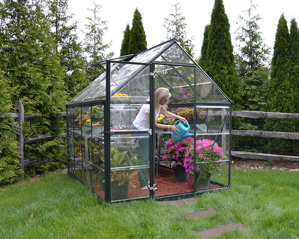 CANOPIA - Canopia Serre de jardin Harmony 4,6m² Grise - large