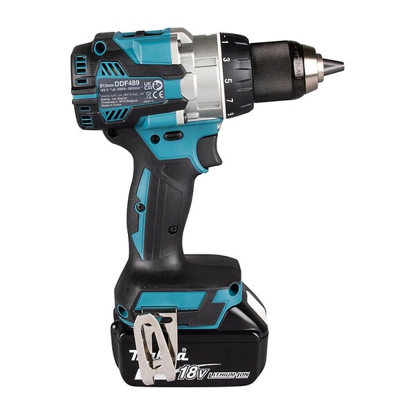 MAKITA - Perceuse visseuse LXT® MAKITA DDF489RTJ 18 V Li-Ion 70 Nm 5 Ah - large
