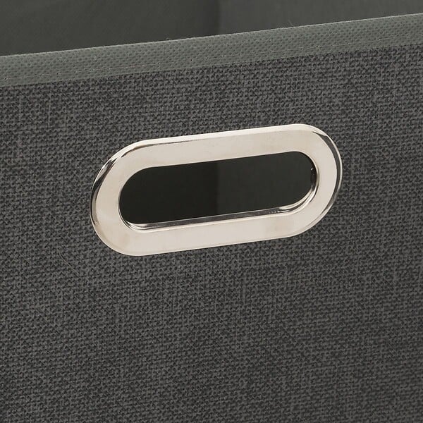 5 FIVE SIMPLY SMART - Boîte de rangement Gris Foncé chiné 31 x 31 cm - large