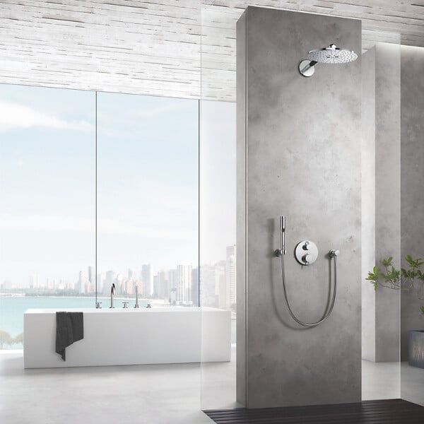 GROHE - Douchette 1 jet Euphoria Cosmopolitan avec flexible - large