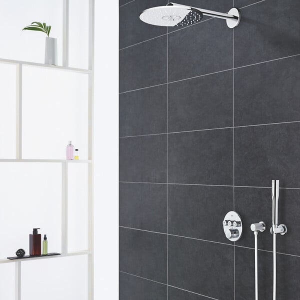 GROHE - Douchette 1 jet Euphoria Cosmopolitan avec flexible - large