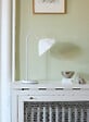 LEDVANCE - Lampe de table papier mâché Feuille de lotus Blanc E14 - vignette