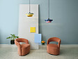 LEDVANCE - SUSPENSION DECOR LAYERS E27 Bleu et Rose - vignette