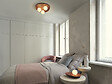 LEDVANCE - LAMPE A POSER DECOR CLAY NEST 1XG9 Marron - vignette
