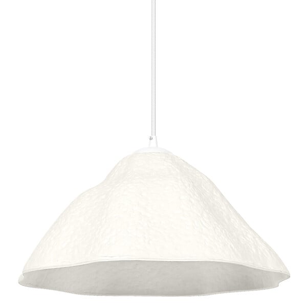 LEDVANCE - Suspension décorative papier mâché Feuille de lotus Blanc - large