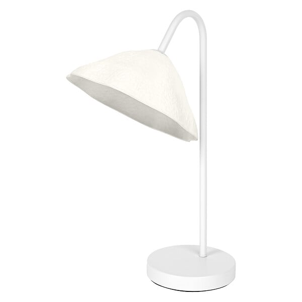 LEDVANCE - Lampe de table papier mâché Feuille de lotus Blanc E14 - large