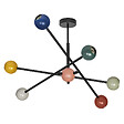 LEDVANCE - Suspension décorative 6 lumières - Métal multicolore - E27 - vignette