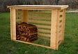 HABRITA - Abri de jardin range-bûches - Bois -  4 stères - 1.90m2 - vignette