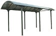 HABRITA - Carport aluminium - Gris anthracite - L.760xl.362xH.360cm - vignette