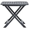 VIDAXL - vidaXL Table pliable de jardin Anthracite 79x72x70 cm Plastique - vignette