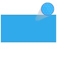 VIDAXL - vidaXL Bâche de piscine rectangulaire 549 x 274 cm PE Bleu - vignette