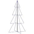 VIDAXL - vidaXL Arbre de Noël cône 360 LED d'intérieur/d'extérieur 143x250 cm - vignette