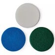 EINHELL - Set de tampons de nettoyage - PICOBELLA 18/90 - mousse, microfibres, cuisine - Ø100mm - vignette