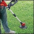 EINHELL - Coupe-bordures GE-CT 18 Li (1x 2,5 Ah) - 18V - tête rotative - poignée réglable - batterie incluse - vignette