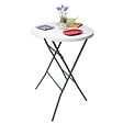 WERKAPRO - Table mange debout pliante   Ø80 x 110cm - vignette